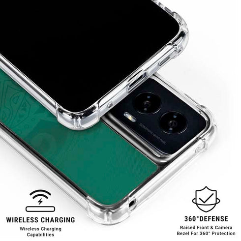 Senegal Soccer Flag Moto G Power 5G (2024) Clear Case
